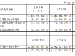 良品铺子上半年营收增长22.45%至44.21亿