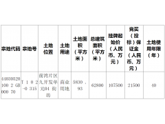 华泰证券底价10.75亿摘深圳前海商地 5年须缴税12.5亿元