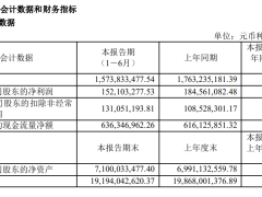 茂业商业上半年营收15.74亿元 净利同比下降17.6%至1.5亿元